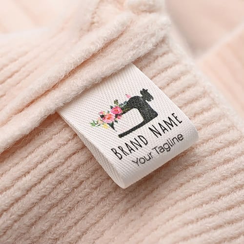 Etiquetas tejidas para ropa